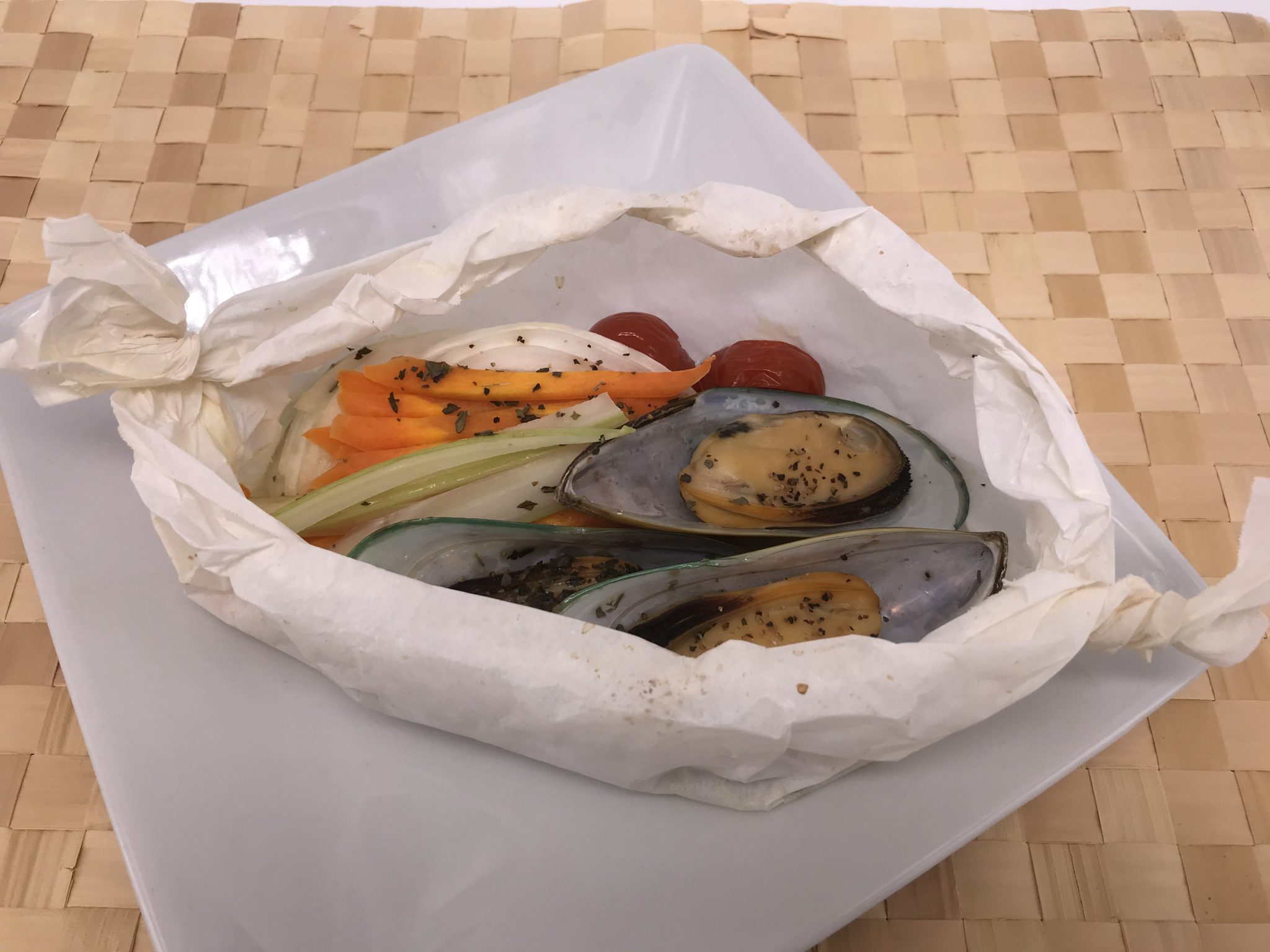 ムール貝のスープのレシピ